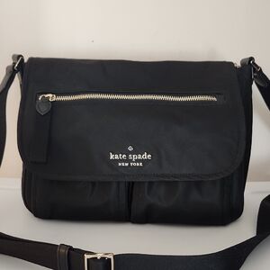 Kate Spade Nylon Messenger Bag w/Free Kate Spade Wristlet